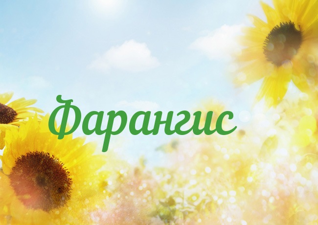 Открытка с именем Фарангис Открытка с именем Фарангис
