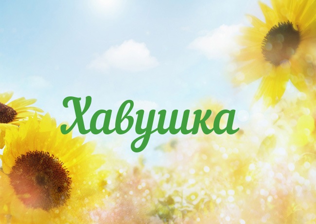 Открытка с именем Хавушка