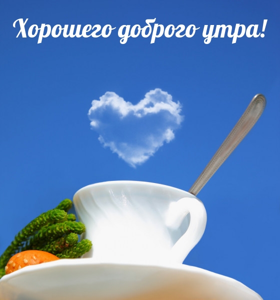 Хорошего доброго утра! Хорошего доброго утра!