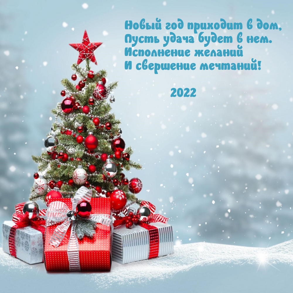 Новый 2022 год приходит в дом Новый 2022 год приходит в дом